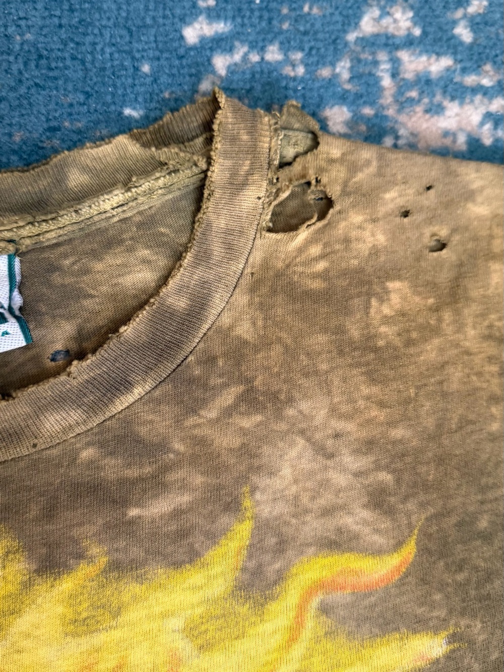 Sunshine Daydream Grateful Dead Large Tie-Dye Cotton T-Shirt - Vintage original - Picture 2 of 4